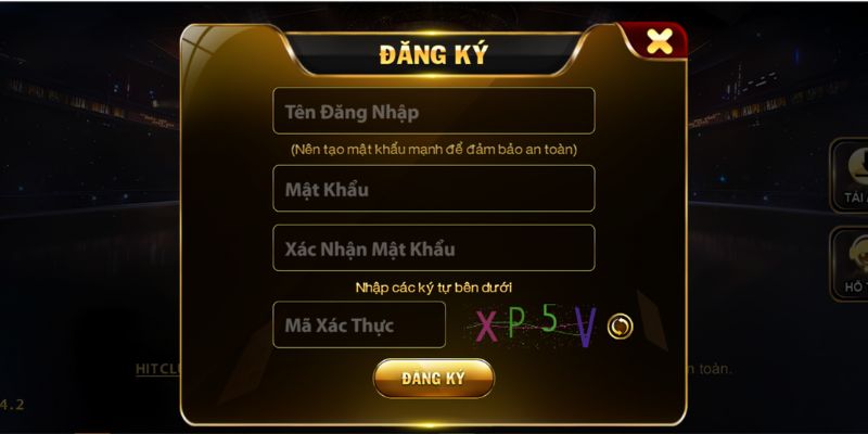 Hình ảnh Hitclub đăng ký