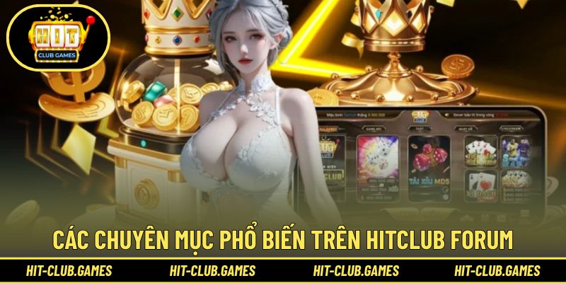 Các danh mục nội dung nổi bật tại Hitclub forum